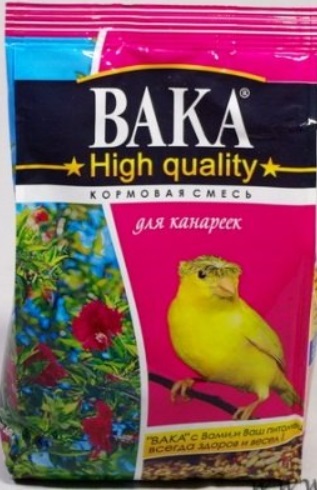 ВАКА High Quality Корм для канареек 500 г арт 4580 (10/кор)