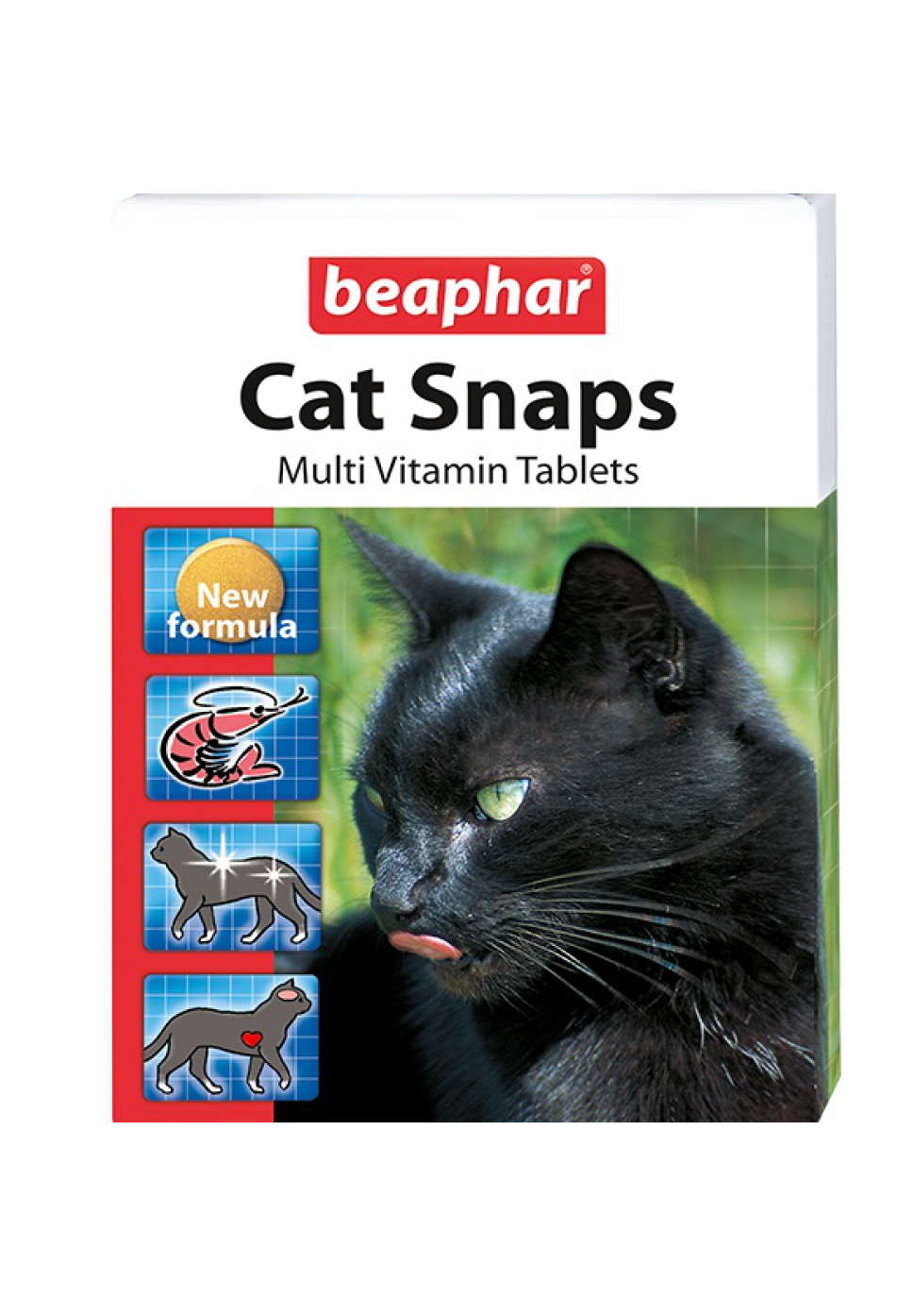 Beaphar Витамины Cat snaps комплексная пищевая добавка для кошек, 75 таб.