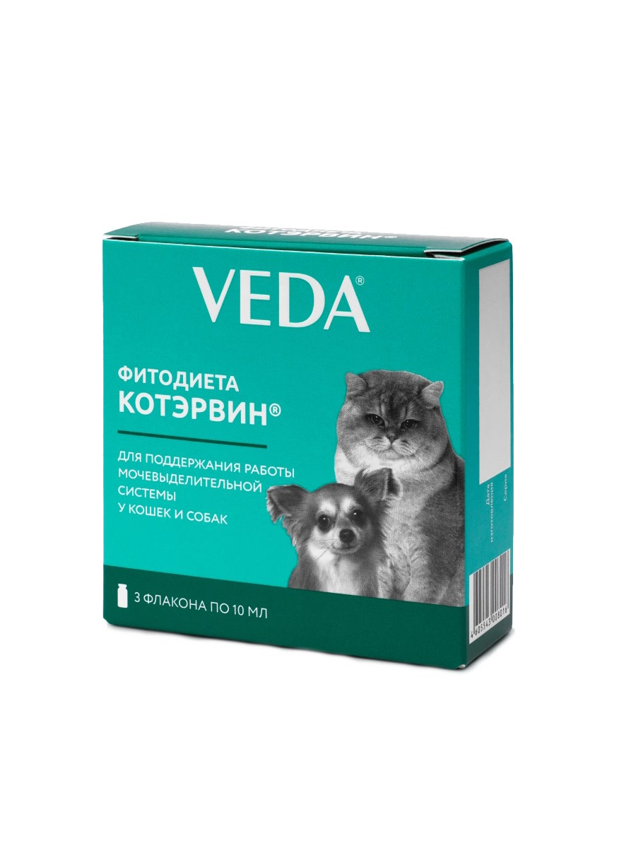 КотЭрвин настой, 3фл. по 10мл 