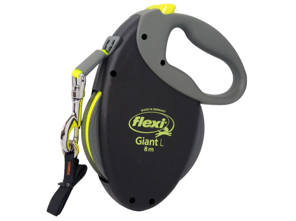 Поводок-рулетка Flexi Giant tape L 8m 50 kg Black