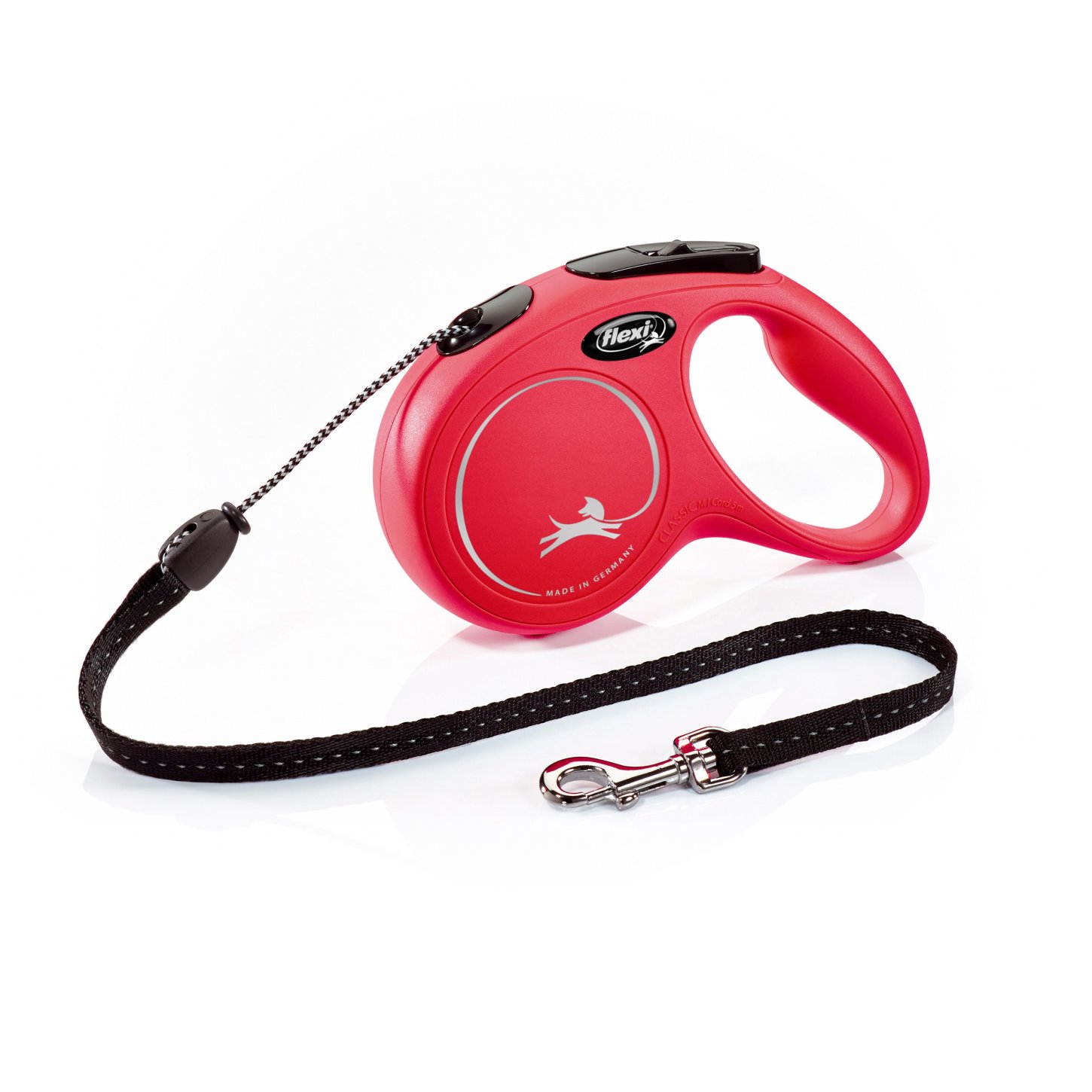 Поводок-рулетка Flexi New Classic cord M 5m 20 kg red