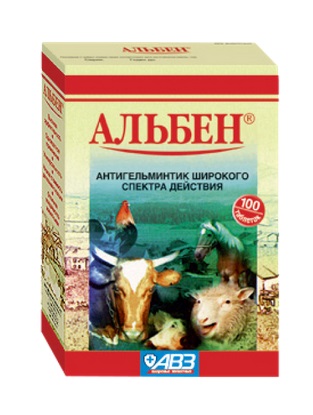 Альбен, 100 таб.