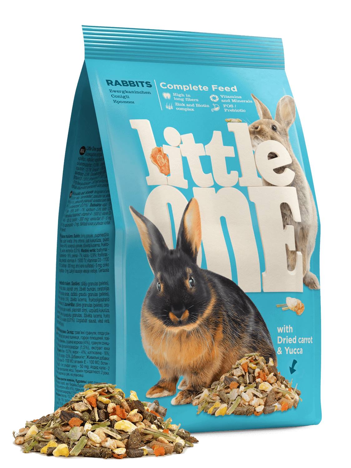 Little One Корм для кроликов 400 г (10/кор)