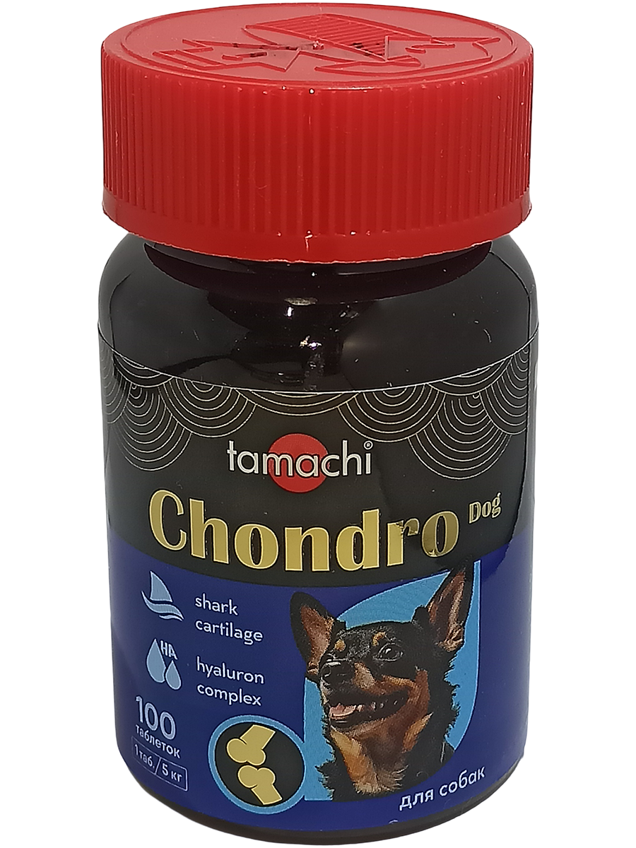 Tamachi Chondro Dog для мелких собак, 100 таб.