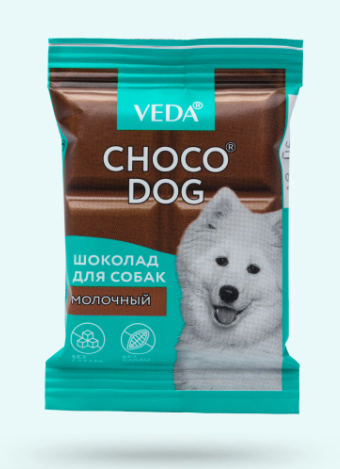 Шоколад молочный Choco Dog 15 гр